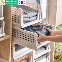 Drawers Clothes Storage Drawer Household Layered Storage Box Partition Clothes Sorting Rack Storage Basket Drawer Organisation