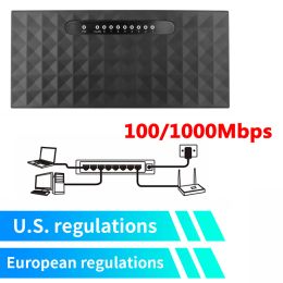 Switches Kebidumei 5 8 Port Network Switch gigabit ethernet 10/100/1000Mbps RJ45 Hub Internet Splitter High Performance Support EU S Plug