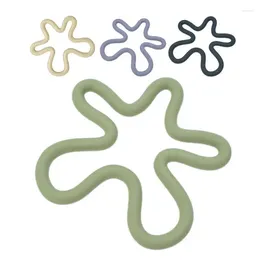 Table Mats Silicone Insulation Coasters Anti Scalding Decoration Pad Heat Resistance Non Slip Bowl Mat For Counter Top Kitchen