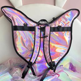 Bags Mermaid Flippers Bag Mahina Fishtail Wings Style Bag Shoulder Single Webbed Backpack Shoulder Bag WaterProof Bag Fish Web