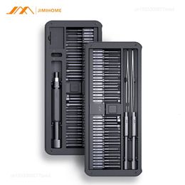 JIMI JMGNT80 80 In 1 Precision Screwdrivers Multifunctional DIY Repair Screw Driver S2 Alloy Steel Bits Kit Hand Tools Set 240409