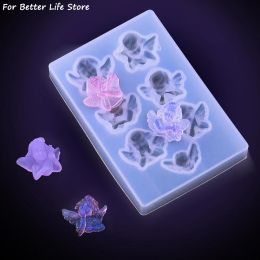 Ceramics For Better Life 1Pc Little Angel Shape Silicone DIY Mold Transparent Clay UV Epoxy Resin Pendant Jewelry Making Kitchen Tools