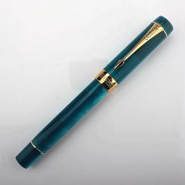 Pens Jinhao High Quality Fountain Pen EF Nib Century 100 Elegant Peacock Orchid Smooth Iridium Fine Tip Ink Pen