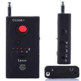 Cameras MultiFunction Wireless Hidden Camera Monitor Mini Lens Bug Detector CC308 Fullrange WiFi RF GSM Device Finder EU Power Adapter