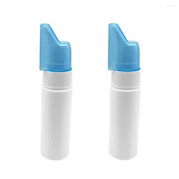 Storage Bottles Empty Plastic Nasal Spray Pump Sprayer Mist Nose Cleaner Refillable Bottle For Traveling Refill Liquid Container