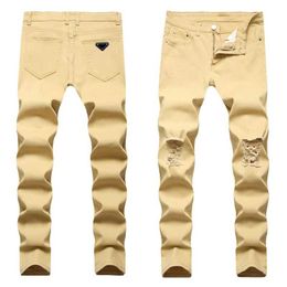 Jeans designer maschile jeans hip hop pantaloni neri uomini donne nuove moda casual roccia wide piede pantaloni di moda streetwear