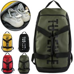 Bags Fashion Sports Backpack Men Fitness Travel Bag Women Duffle Bag Waterproof Gym Bag w/ Shoe Compartment Portable Travel Backpack