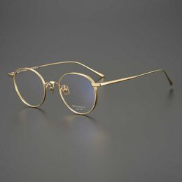 Designer Sunglasses Zengyong Same Pure Titanium Glasses Frame Gms-835 Ultra Light Pure Titanium Glasses Frame Can Be Equipped with Myopia Anti Blue Light Fashion Sim