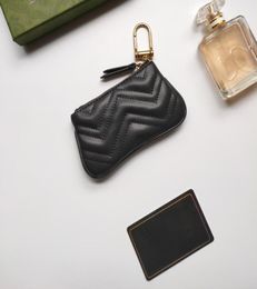 Men women Coin Purse Designer Fashion Letters mini leather zipper Key Wallets Card Holders4655650