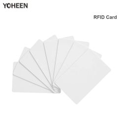 Control 10pcs RFID Card 13.56Mhz Mifare one Rewritable Proximity IC Smart Cards Tag 0.8mm Thin For Access Control System