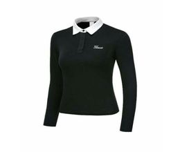 Ladies Golf Clothing Wear Lidies Long Sleeve Polyester Spring Outdoor Sports Sweat Shirt 2206277240938