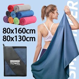 Microfiber Towels for Travel Sport Fast Drying Super Absorbent Bath Beach Towel Ultra Soft Lightweight Yoga Swimming Gym 240422