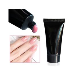 Nail Extension Gel Acrylic Gel pink Colour Solid Acrylic Nails 15ml Poly Gel
