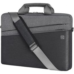 DOMISO Shockproof Laptop Carrying Case Business Briefcase Waterproof Messenger Shoulder Bag for 1415617.3 Notebook 240409