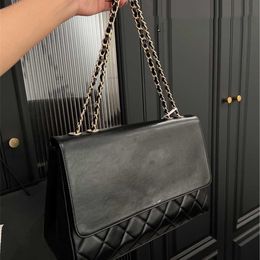 bag high definition temperament small fragrance large capacity Tote womens one-shoulder rhombus chain letter portable diagonal