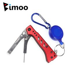 Accessories Bimoo 1Set Squid Fishing MultiTool Squid Jig Hook Correction Tube & Squid Killer Spike Tool with Buckle Clip Line Extractor