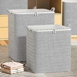 Bags Storage Bins With Lids Closet Organisers Space Saving Moving Quilt Storage Basket Travel LargeCapacity Clothing Storage Bag