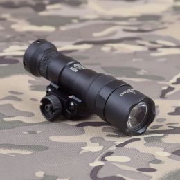 Scopes Airsoft Weapon Light M300 M300B Mini Scout Light Hunting Metal LED Flashlight Fit Rifle AR15 M4 M16 Lanterna Torch