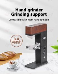 Grinders ITOPMGU Hand Grinder Grinding Support 50300RPM Variable Speed Adjustment Coffee Milling Stand Suitable for Most Hand Grinder