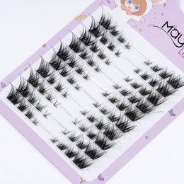 False Eyelashes Arrivals Pre Bond Diy Segmented Individual Lash Clusters Extension Kit D Curl Eye Cluster Lashes