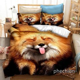 Bedding Sets Phechion Animal 3D Print Set Duvet Covers Pillowcases One Piece Comforter Bedclothes Bed Linen K205