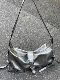 sier Shoulder Bag for Women Designer Vintage Motor Handbag Small Square Mobile Phe Bag Female Black Underarm Coin Purse New i2Ob#