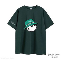 Men's Tshirts Malbon Golf Tshirt Men Women 2024 Summer Cotton Top Bucket Hat Short Sleeve Fashion Couple Loose Malbon Clothing 218