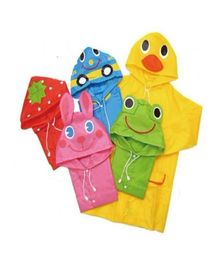 Cartoon Oxford Children Rain Coat Baby Waterproof Rain Poncho Boy Girls Raincoat Student Outdoor Rain Suit6842044