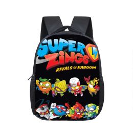 Bags 12 inch Super Zings School Bags Kindergarten Children kids School Backpack for Girls Boys Backpacks Mochila