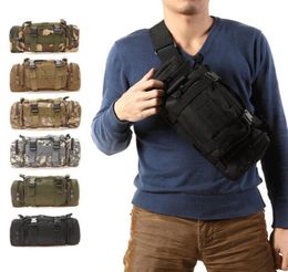 Tactical Bag Sport Bags 600D Waterproof Oxford Fabric Military Waist Pack Moe Outdoor Pouch Bag for Camping Hiking B04238e84514351314679