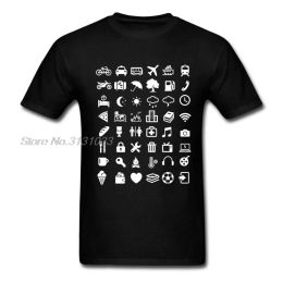 Shirts Travel Icon Tshirt Summer Traveller Backpacking Global World Tee Iconspeak New T Shirts Unisex Funny Tops Tee Shirt for Men