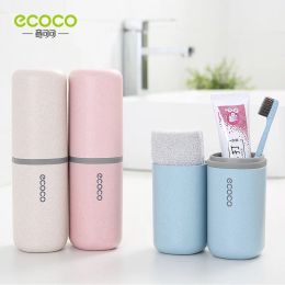 Heads ECOCO Wash Cup Portable Toothbrush Cup Travel Toothbrush Cup Holder,for Household Toilets and Bathrooms Travel Accessories Tools
