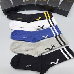 Multicolor Fashion Designer Mens Socks L Women Men High Quality Cotton All-match Classic Ankle Breathable Ni Mixing Football Basketball Socks Wholesale G23