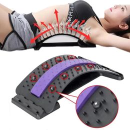 Waist Support Magnetic Back Massage Stretcher Lumbar Relief Spine Pain Chiropractic Equipment Fitness Relaxation