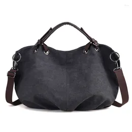 Shoulder Bags Canvas Handbag Female Designer Leisure Travel Bag Large Multifunctional 2024