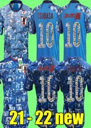 Anime version 21 22 Japan Soccer Jersey Captain Tsubasa Japanese Special Edition 10 ATOM Home blue soccer Shirt 2021 2022 footbal9351593