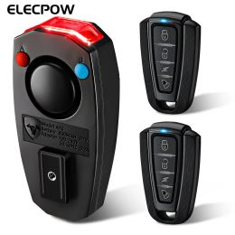 Control Elecpow Bicycle Burglar Alarm Taillight Smart Brake Sensing Wireless Waterproof Remote Control USB Charge Bike Rear Light Horn