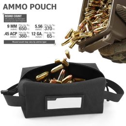 Packs Tactical Ammo Pouch Rifle Bag Bullet Pouch Weapon Bag Military Storage Pouch EDC Tool Bag for 9mm Tactical Bag Hunting Bag