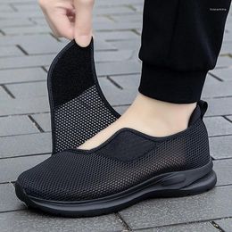 Casual Shoes Lightweight Men Breathable Slip On Male Sneakers Anti-slip Men's Flats Outdoor Walking Size 36-46
