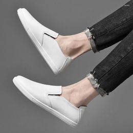 Casual Shoes Fashion Man Loafers Genuine Leather Mens Breathable Outdoor Footwear Slip-on Flats Handmade Driving Moccasins