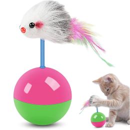 Toys New cat toys set Mouse not tumbler fun teasing cats and dogs self high toys pet supplies set of toys teasing cat toys