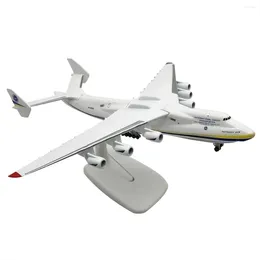 Decorative Figurines Metal Alloy Antonov An-225 Mriya Airplane Model 1/400 Scale Toy For Collection