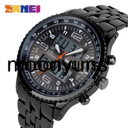 skmei watch SKMEI Outdoor Sport Watch Men Alarm Chrono Calendar 3Bar Waterproof Back Light Dual Display Wristwatches relogio masculino 1032 high quality