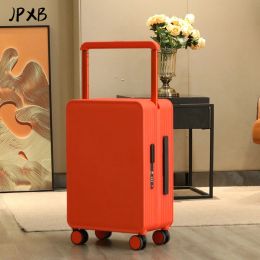 Luggage Suitcase Wide Universal Suitcase Travel Luggage Trolley Case Light Luxury Carrier 20 Inch Boarding