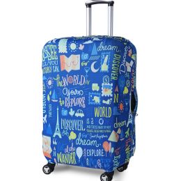 Accessories TRIPNUO Thicker Travel Luggage Suitcase Protective Cover for Trunk Case Apply to 19''32'' Suitcase Cover Elastic Perfectly