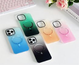 Gradient Magnetic Cases For Magsafe For iphone 14Plus 11 12 13 14 Pro Max Wireless Charging Magnet Cover1640311