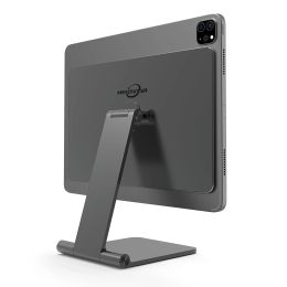 Stands Meaowxva Foldable Ipad Magnetic Stand Tablet Holder Magnetic Ipad Pro Stand Aluminium Rotation for Ipad Pro 12.9/11 Inch Ipad Air