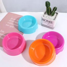 Supplies Safety Cute MultiPurpose Candy Colour Plastic Dog Bowls Feeding Water Food Puppy Feeder Cat Dog Bowls Pet Feeding Supplies