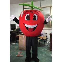 2024 New Adult Apple Mascot Costume Fun Outfit Suit Birthday Party Halloween Outdoor Outfit SuitFestival Dress