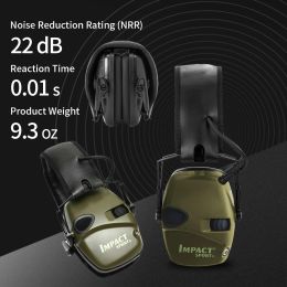 Accessories Sale Earmuffs Active Headphones for Shooting Electronic Hearing Protection Ear Protect Noise Reduction Active Hunting Headphone